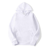 Einfarbiger Herren-Hoodie-Bombardina.de