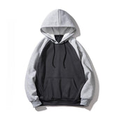 Zweifarbiger Herren-Hoodie-Bombardina.de