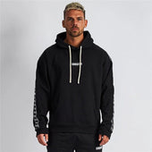 Herren-Hoodie mit Streifen an den Ärmeln-Bombardina.de