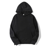 Einfarbiger Herren-Hoodie-Bombardina.de