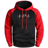 Herren-Kapuzenpullover mit Aufdruck-Bombardina.de