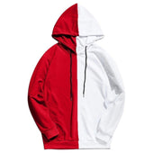 Zweifarbiger Herren-Hoodie-Bombardina.de