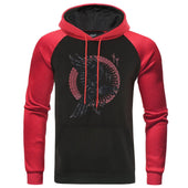 Herren-Kapuzenpullover mit Vogelmotiv-Bombardina.de