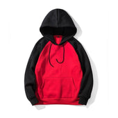 Zweifarbiger Herren-Hoodie-Bombardina.de