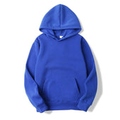 Einfarbiger Herren-Hoodie-Bombardina.de