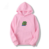 Herren Hoodie mit Froschmotiv-Bombardina.de