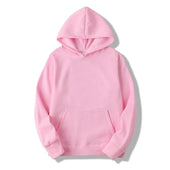Einfarbiger Herren-Hoodie-Bombardina.de