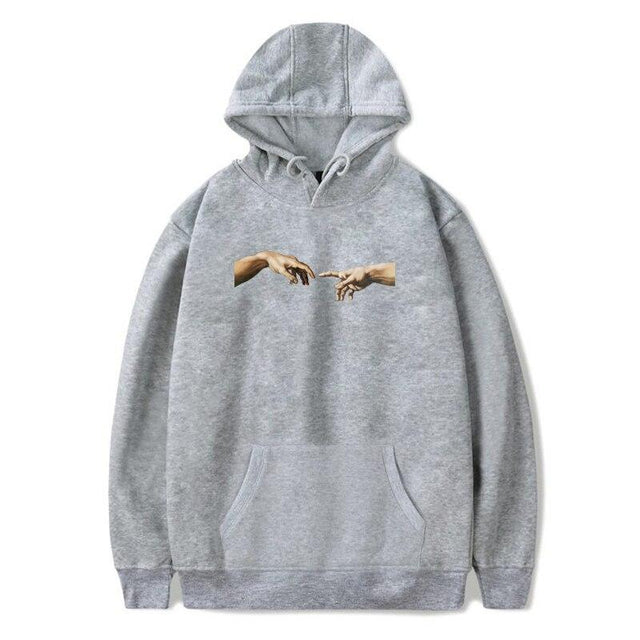 Herren-Hoodie mit Handmotiv-Bombardina.de