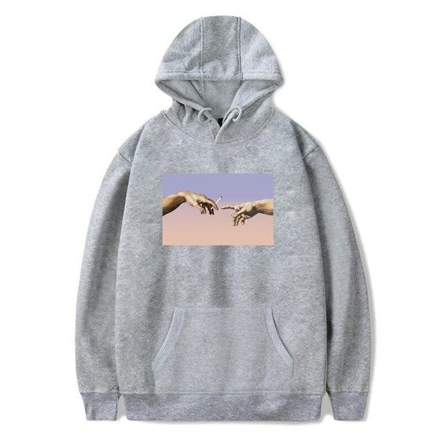 Herren-Hoodie mit Handmotiv-Bombardina.de