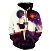Herren-Hoodie mit dem Anime-Bombardina.de-Print