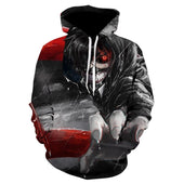 Herren-Hoodie mit dem Anime-Bombardina.de-Print