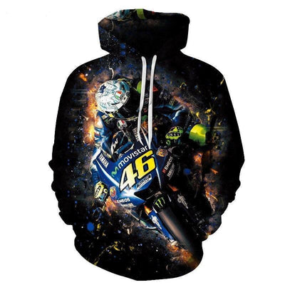 Herren-Hoodie mit einem Motiv von Motorrad-Bombardina.de