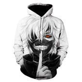Herren-Hoodie mit dem Anime-Bombardina.de-Print