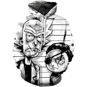 Herren-Hoodie mit einem Motiv aus der Serie-Bombardina.de