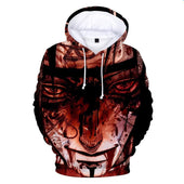 Herren-Hoodie mit dem Anime-Bombardina.de-Print