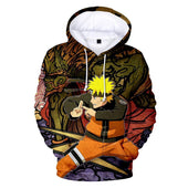 Herren-Hoodie mit dem Anime-Bombardina.de-Print