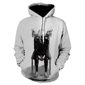 Herren-Hoodie mit dem Anime-Bombardina.de-Print
