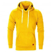 Herren-Hoodie mit weißen Schnüren-Bombardina.de