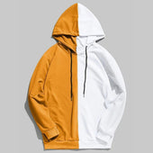 Zweifarbiger Herren-Hoodie-Bombardina.de