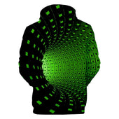 Herren-Hoodie mit 3D-Bombardina.de-Aufdruck