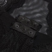 Spitzenbody auf einer Schulter-Bombardina.de
