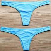 Brasilianischer Bikini-Slip schwarz-Bombardina.de