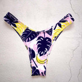 Geblümte brasilianische Bikinihose-Bombardina.de