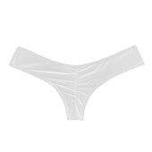 Brasilianischer Bikini-Slip mit Raffungen am Rücken-Bombardina.de
