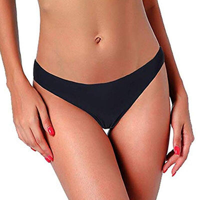 Brasilianischer Bikini-Slip mit gerafftem Rücken-Bombardina.de