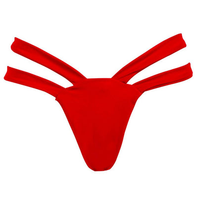 Brasilianischer Bikini-Slip mit Streifen-Bombardina.de