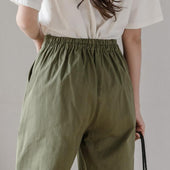 Damen-Chinos mit lockerem Schnitt-Bombardina.de