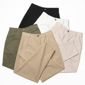 Damen-Chinos mit lockerem Schnitt-Bombardina.de