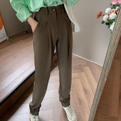 Damen-Chinos mit lockerem Schnitt-Bombardina.de