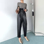 Damen-Chinos mit lockerem Schnitt-Bombardina.de