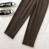 Damen-Chinos mit lockerem Schnitt-Bombardina.de