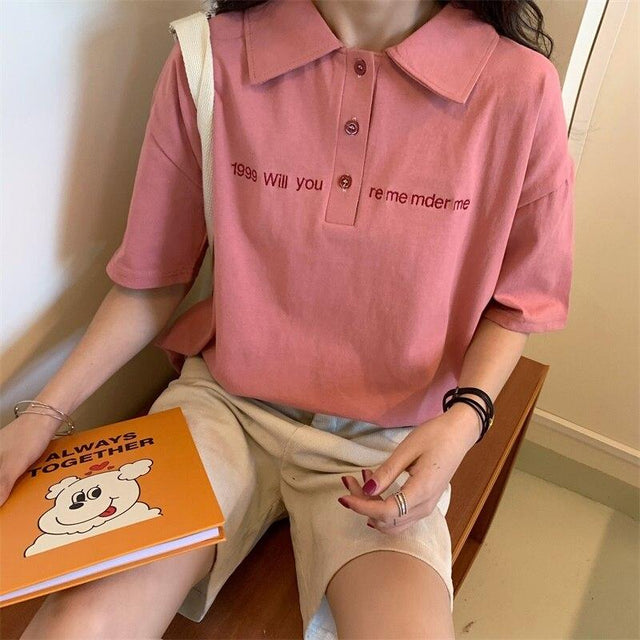 Damen-Poloshirt mit der Aufschrift-Bombardina.de