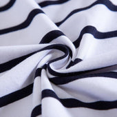 Gestreiftes Damen-Poloshirt-Bombardina.de