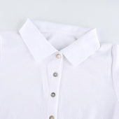 Kurz geschnittenes Damen-Poloshirt-Bombardina.de