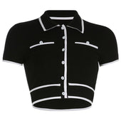 Damen-Poloshirt mit Taschen-Bombardina.de