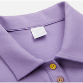 Kurz geschnittenes Damen-Poloshirt-Bombardina.de
