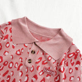 Leoparden-Poloshirt für Damen-Bombardina.de