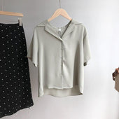 Damen-Poloshirt mit breitem Kragen-Bombardina.de