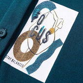 Damen-Poloshirt mit Abzeichen-Bombardina.de