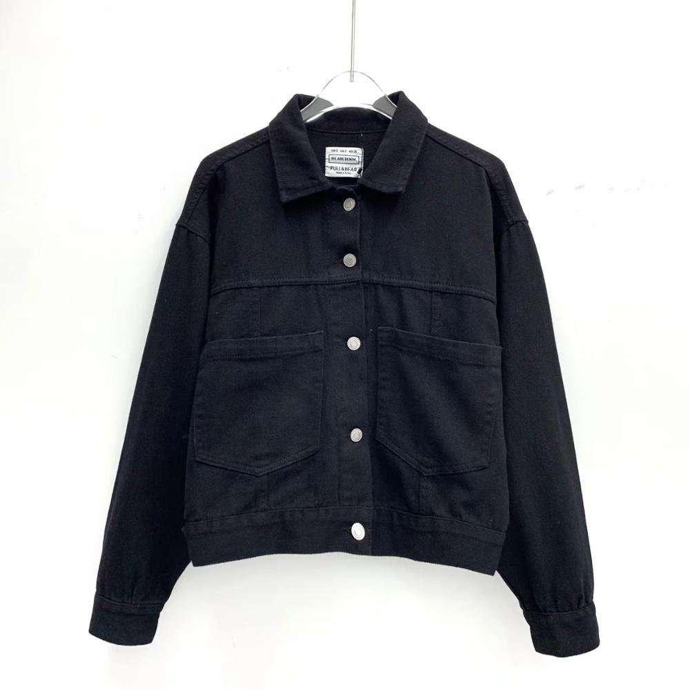 Damen Jeansjacke mit Seitentaschen-Bombardina.de