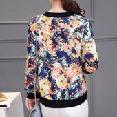 Blumen-Übergangsjacke für Damen-Bombardina.de