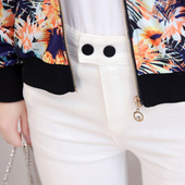 Blumen-Übergangsjacke für Damen-Bombardina.de