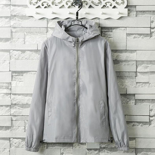 Übergangsjacke mit Kapuze für Damen-Bombardina.de