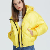 Damen Winterjacke mit Striemen-Bombardina.de