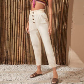 Damen Stoffhose, Paperbag-Bombardina.de