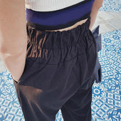 Damenstoffhose mit lockerem Schnitt-Bombardina.de
